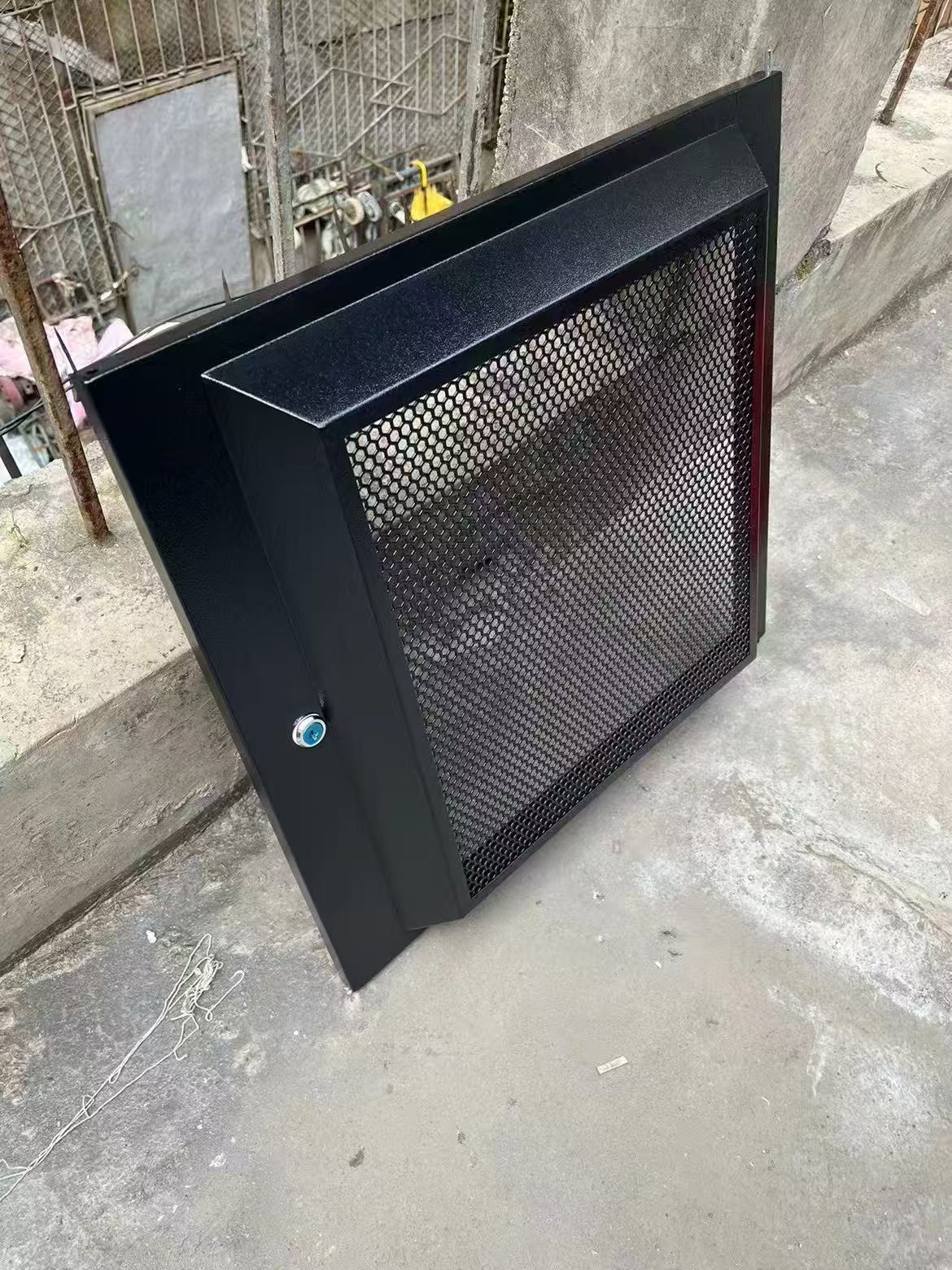 Convex Perforated Mesh Door Overview