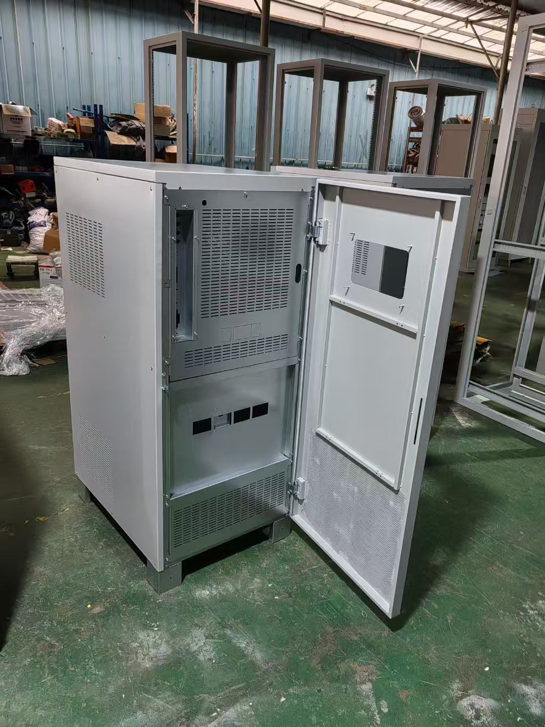 Open frame rack
