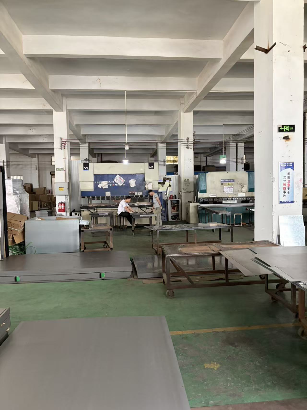 Qianhe manufacturing facility with CNC equipment