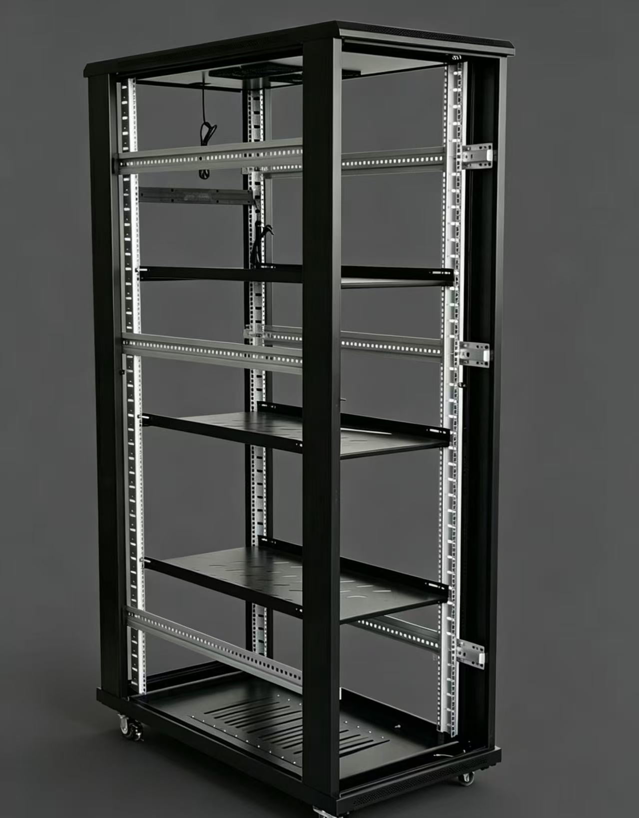 Open frame server rack