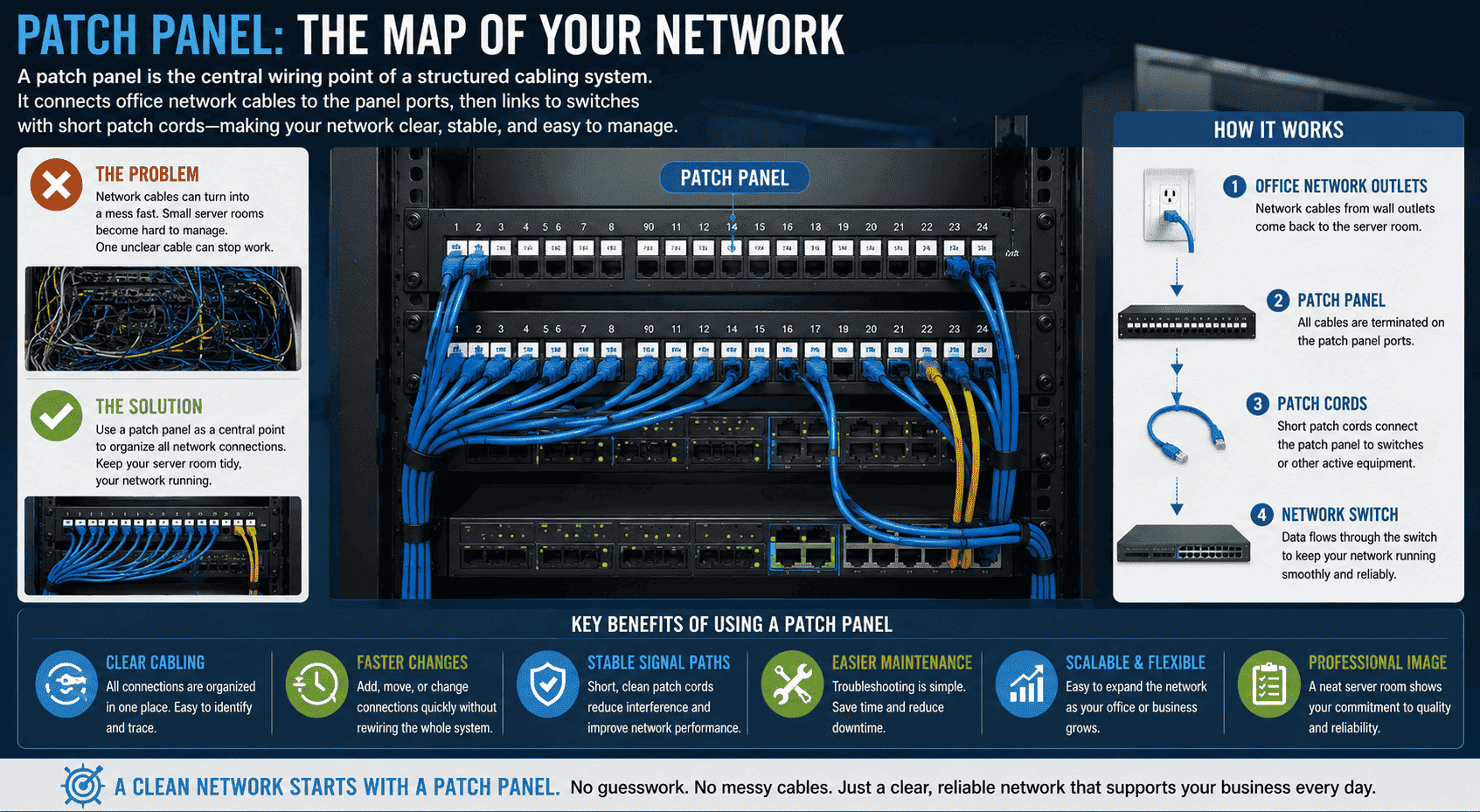 patch panel for structured cabling patch panel for structured cabling
