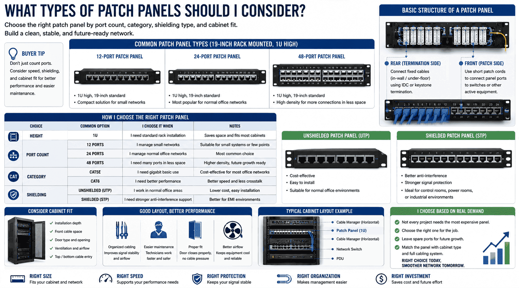 types of patch panels types of patch panels