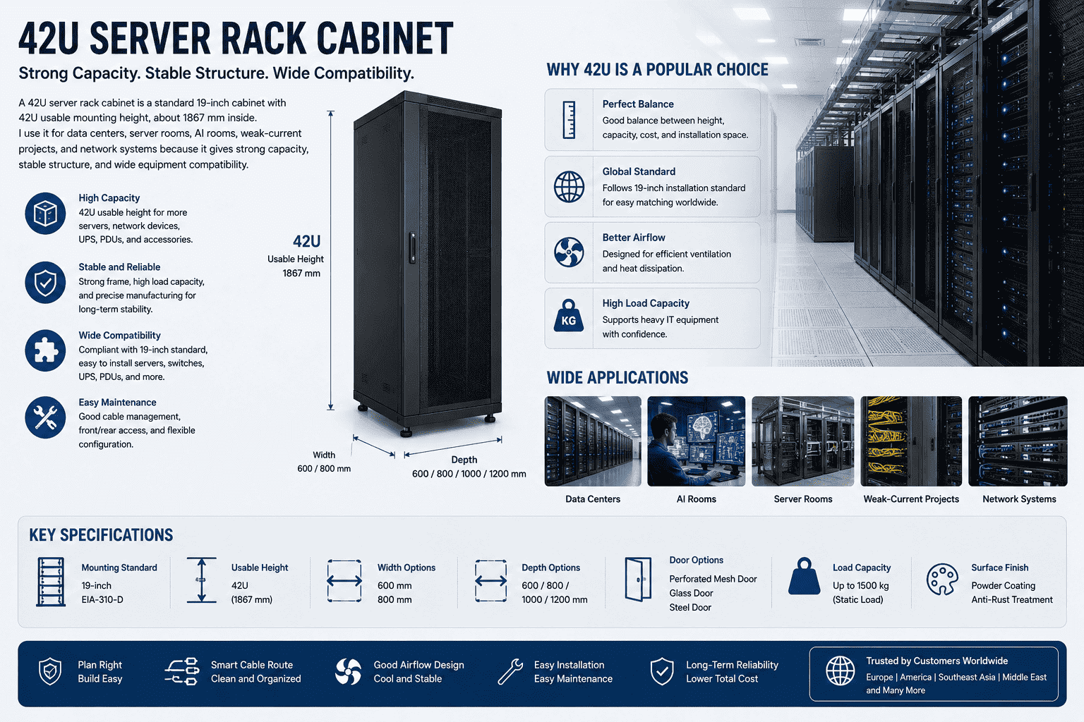 42U Server Rack Cabinet 42U server rack cabinet