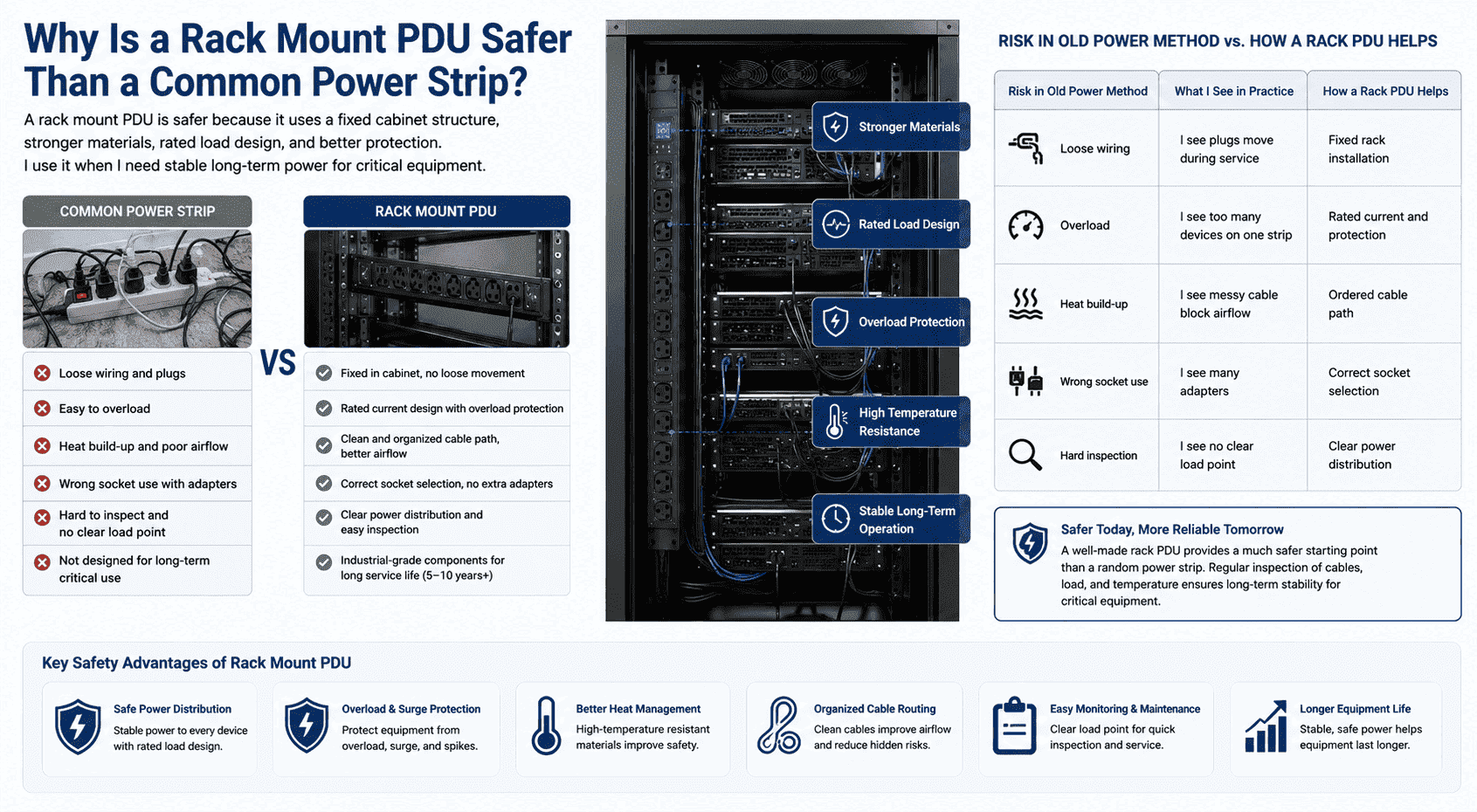 rack PDU safety overload protection rack PDU safety overload protection