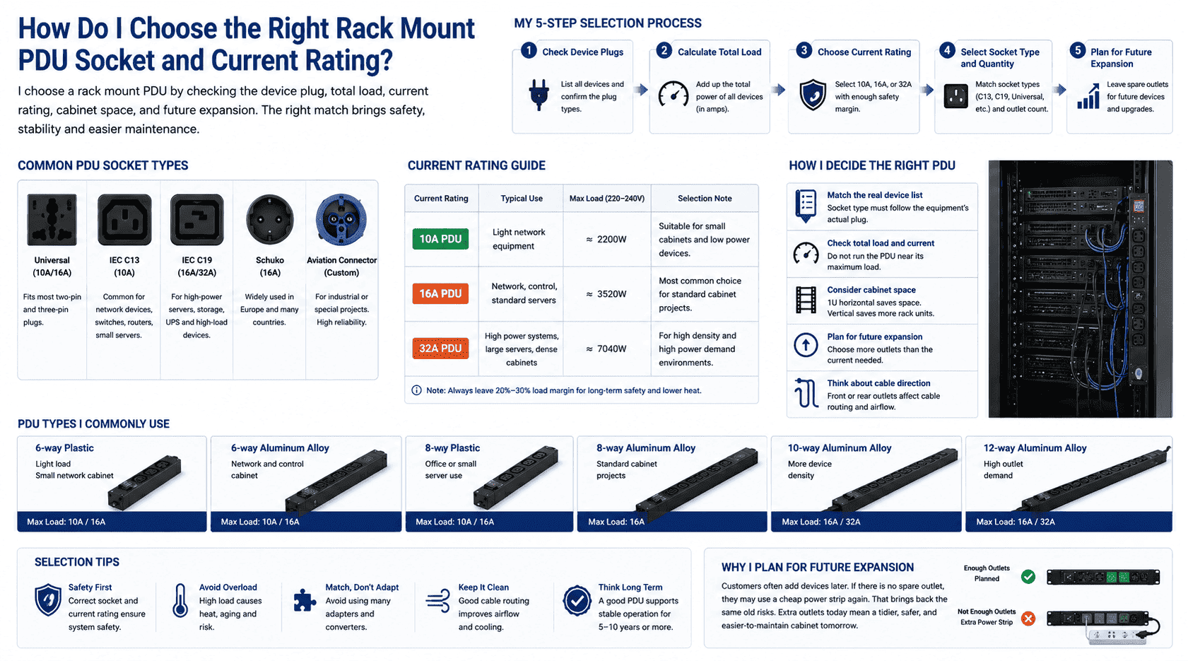 rack PDU socket types C13 C19 rack PDU socket types C13 C19