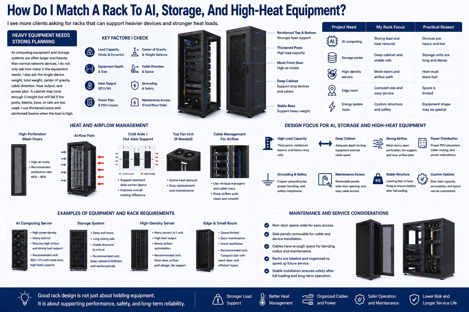 ai storage high heat server rack ai storage high heat server rack