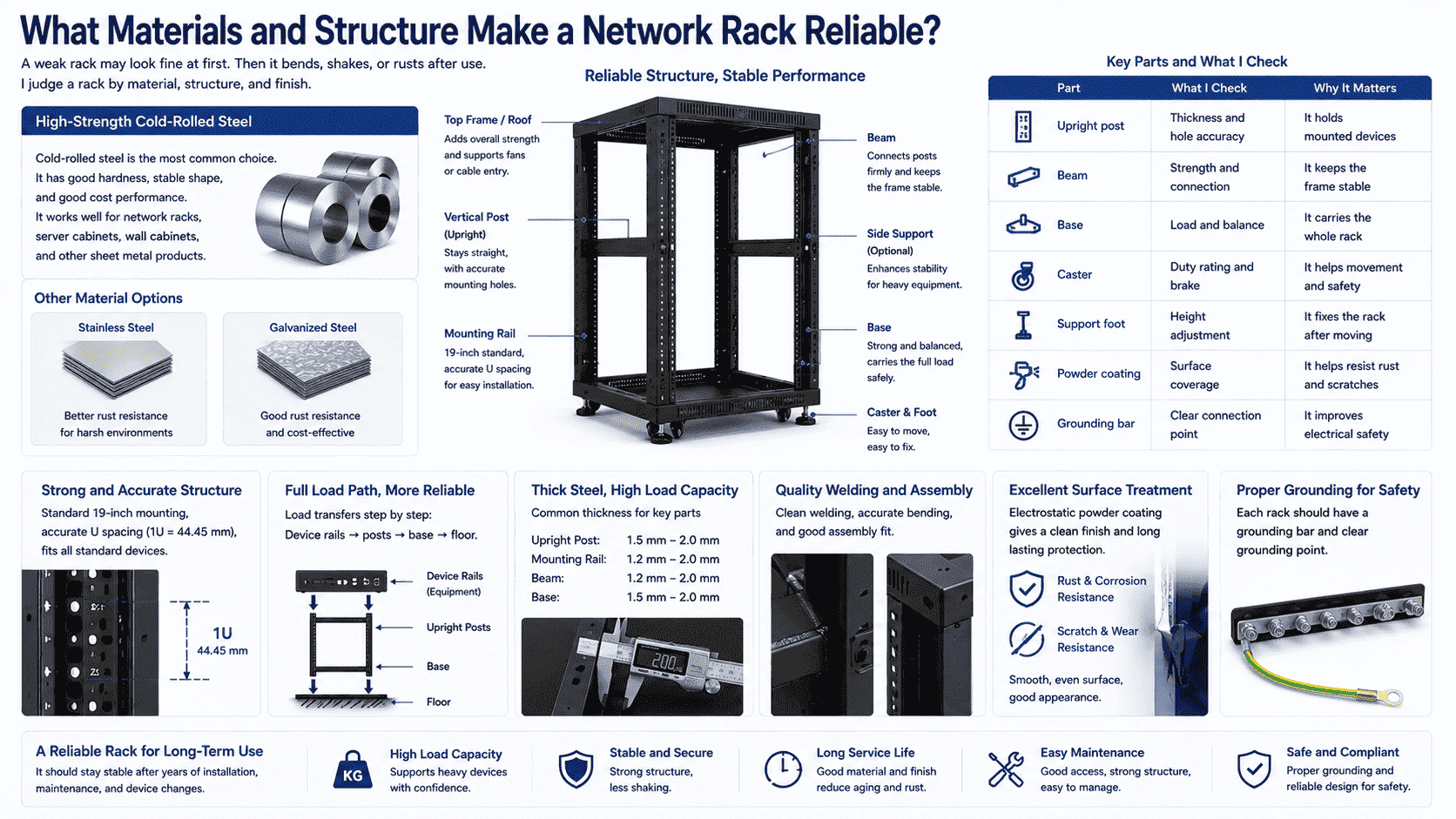 cold rolled steel network rack cold rolled steel network rack