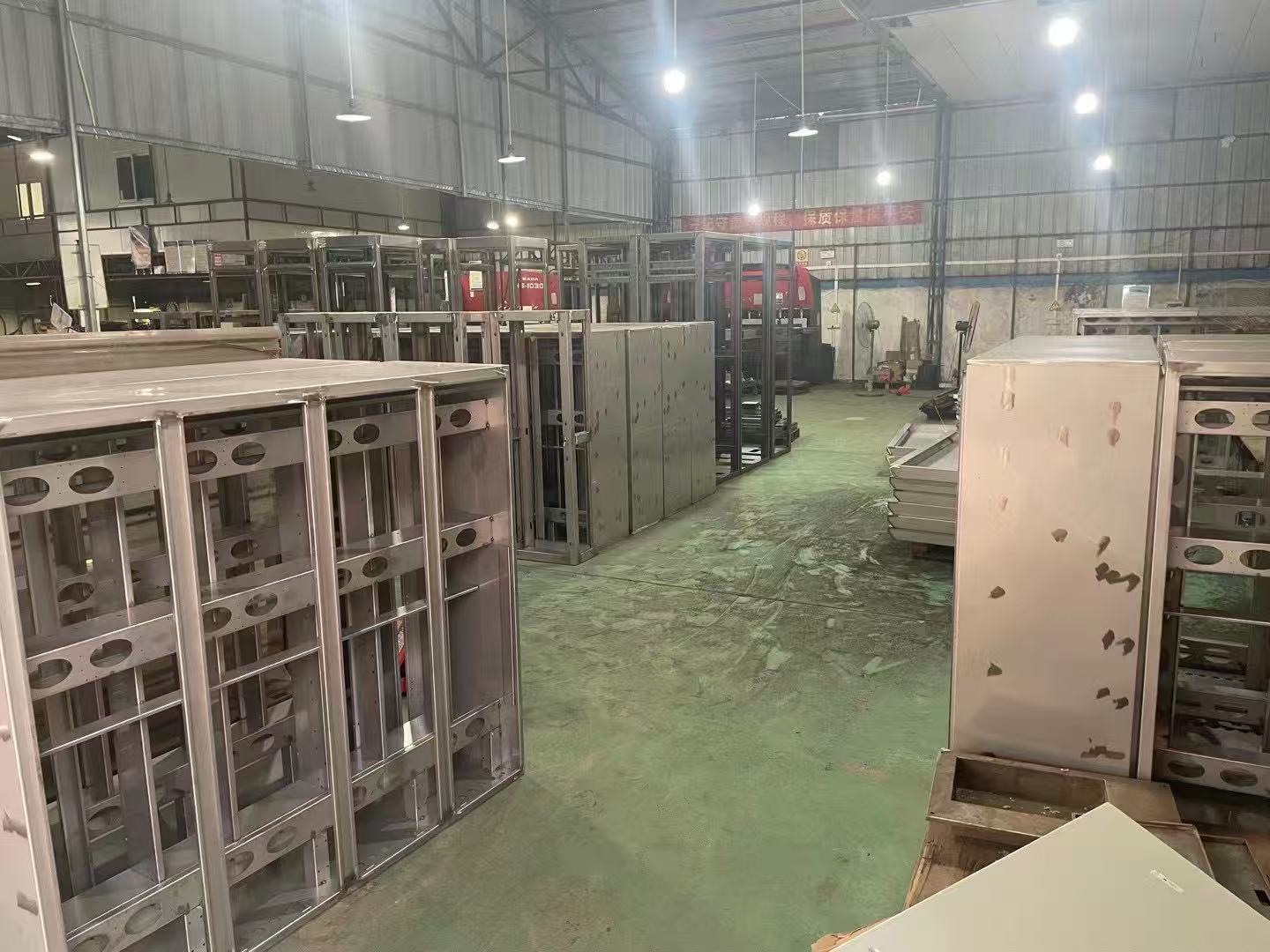 network cabinet production process network cabinet production process