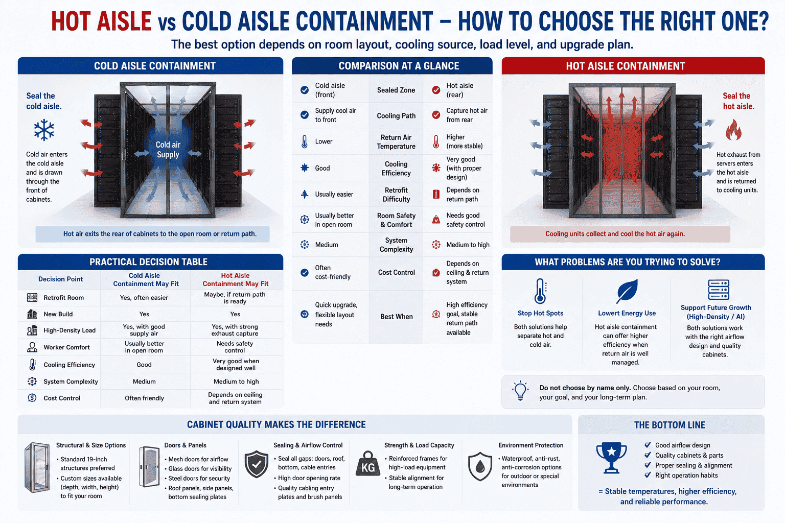 hot aisle vs cold aisle comparison hot aisle vs cold aisle comparison