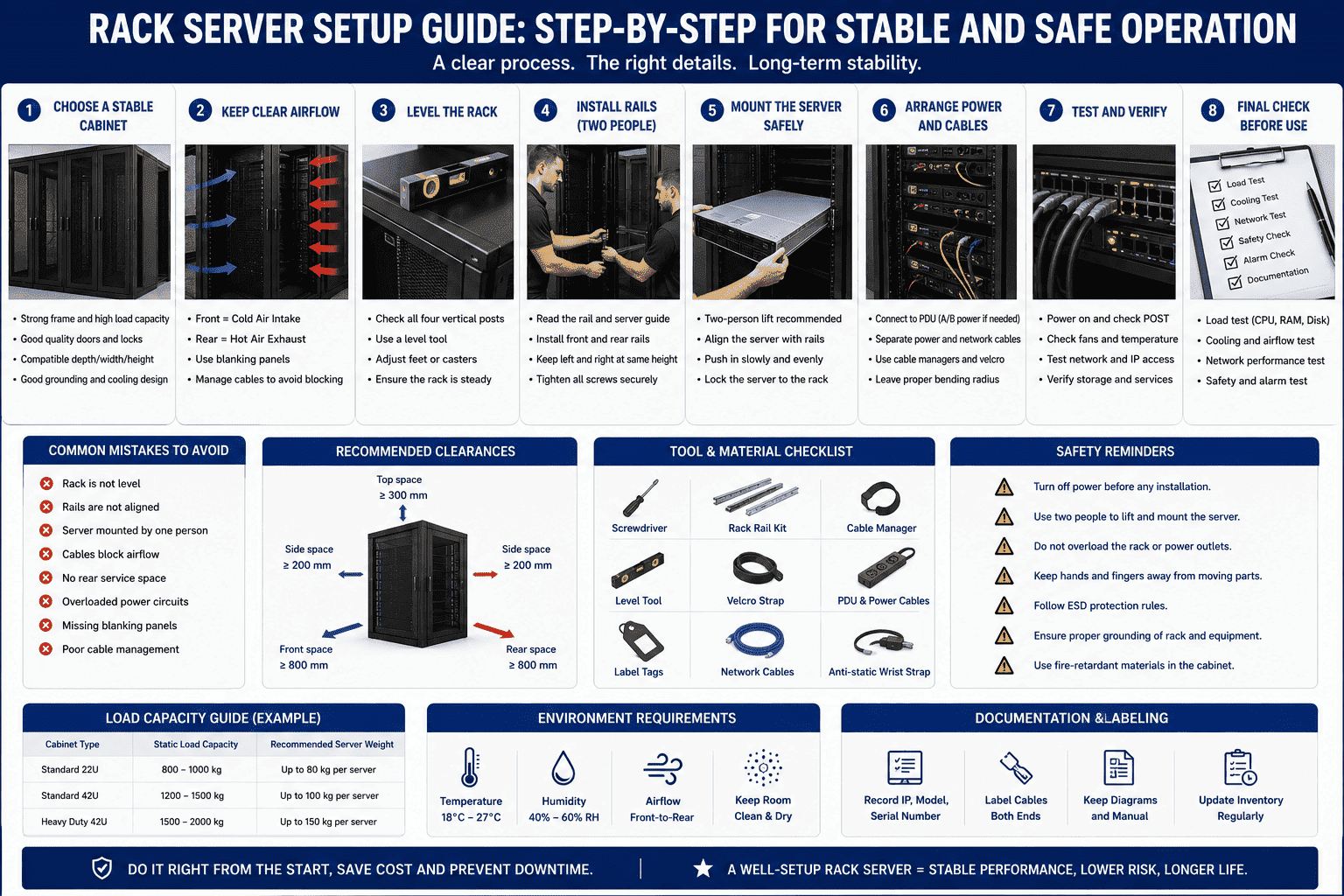 rack server setup guide rack server setup guide