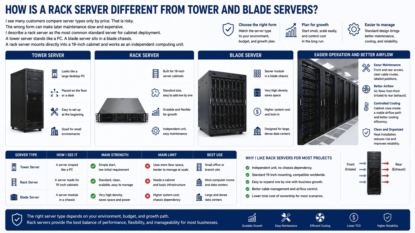 rack server tower server blade server comparison rack server tower server blade server comparison