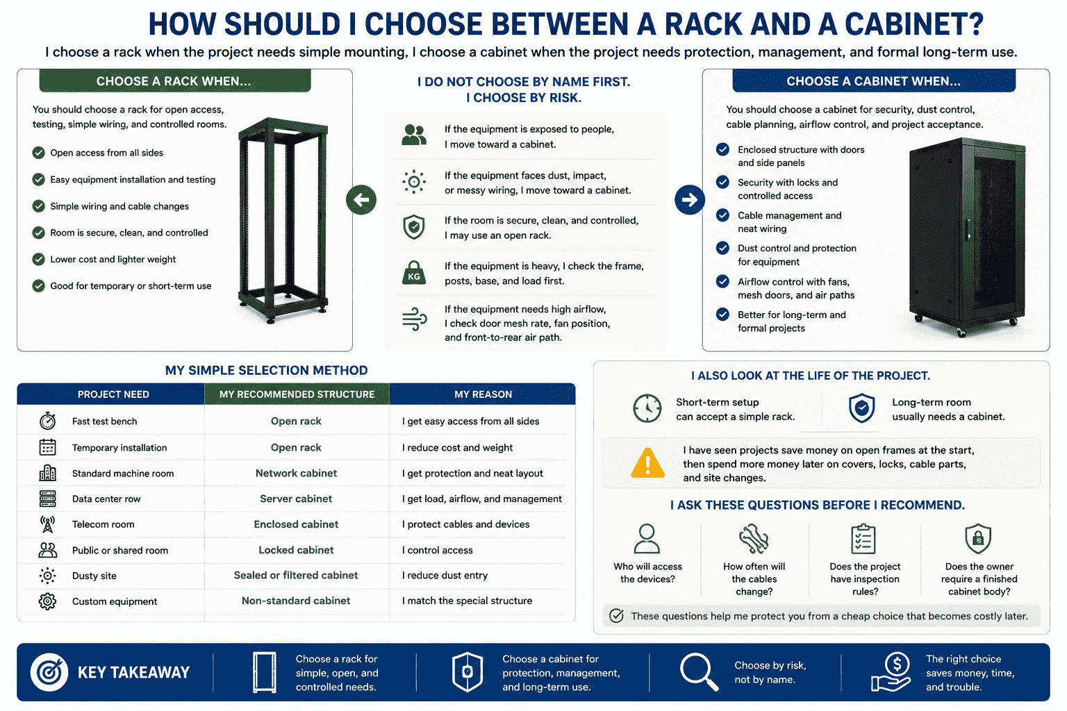 choose rack or cabinet choose rack or cabinet