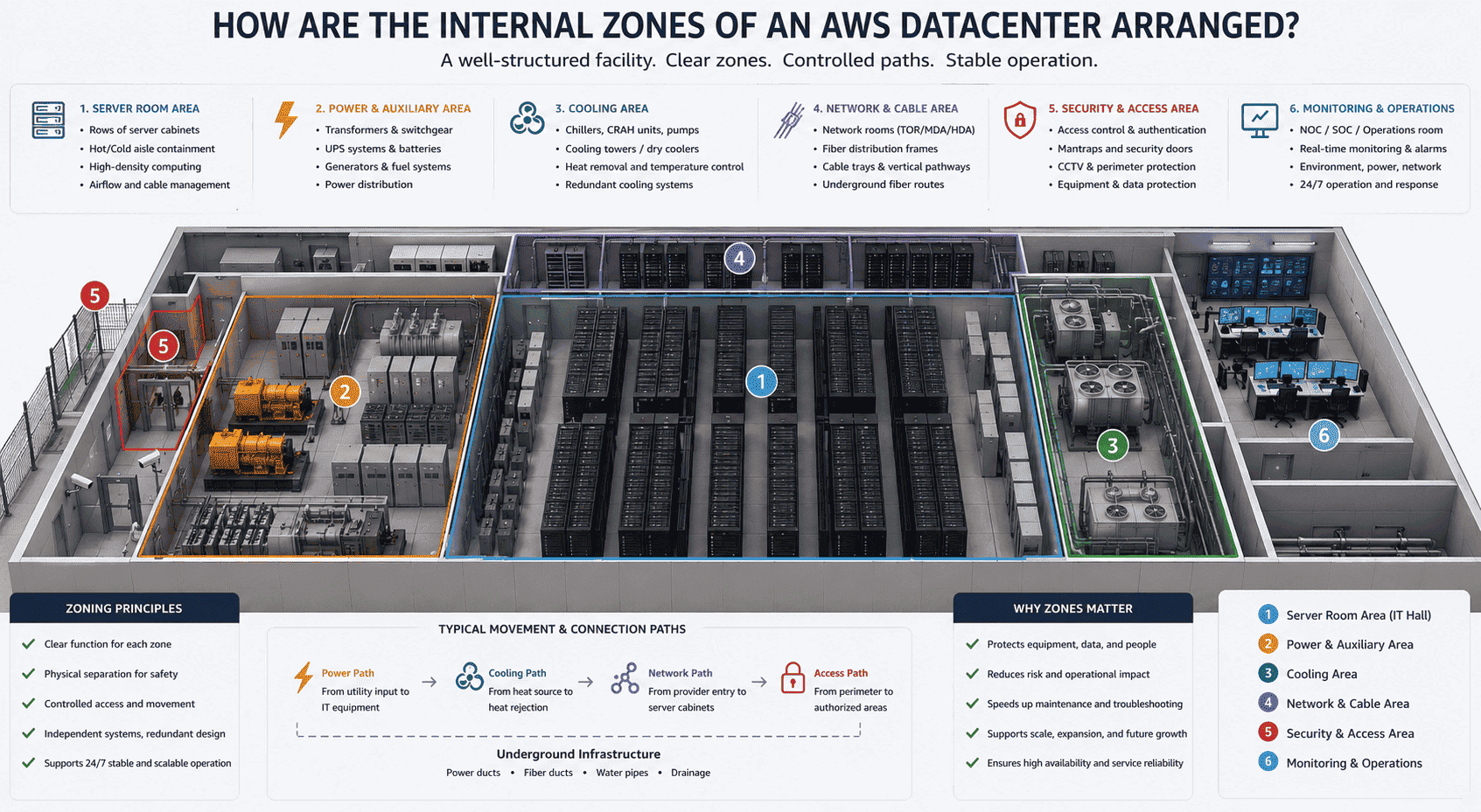 AWS datacenter internal zones AWS datacenter internal zones