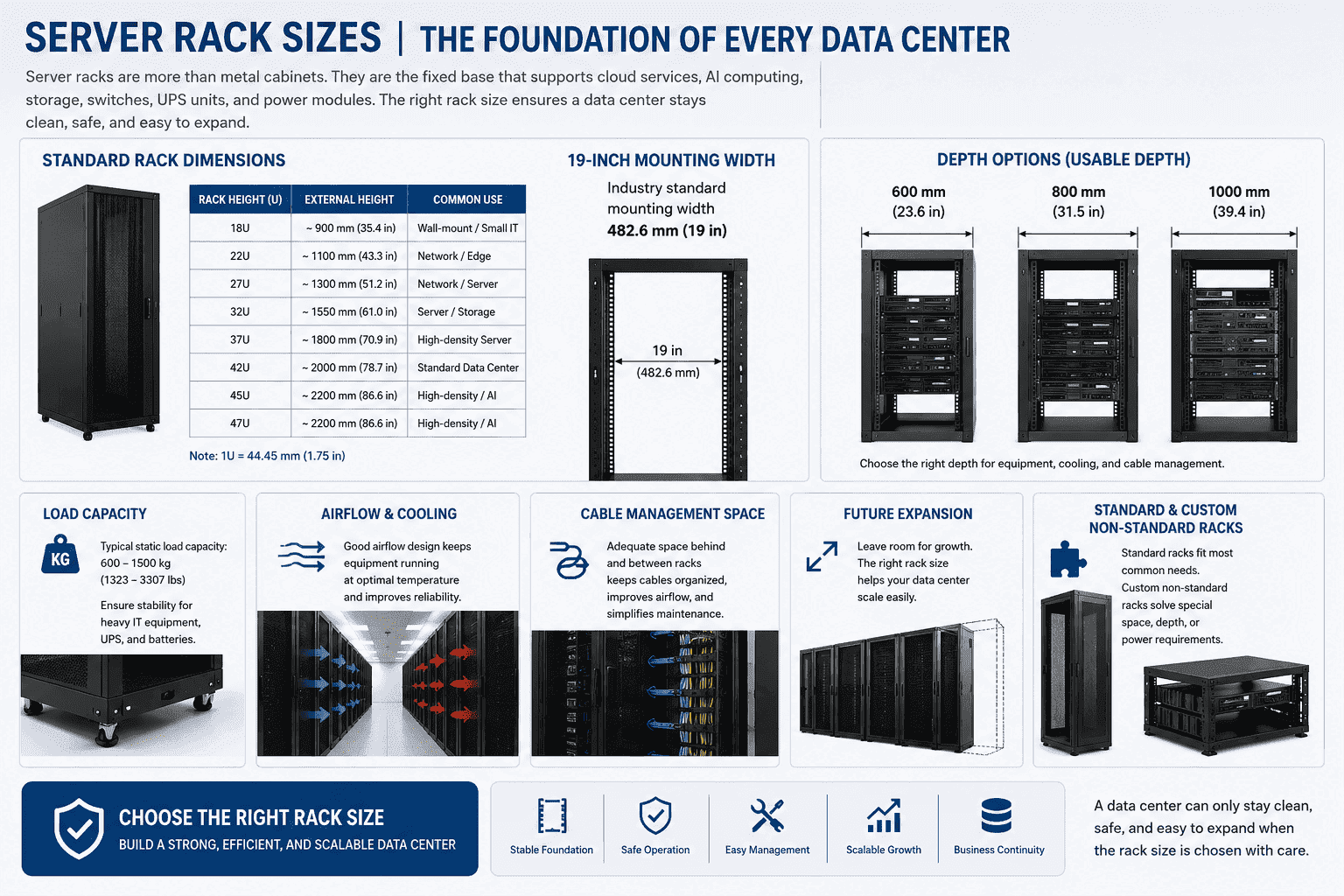 server rack sizes data center server rack sizes data center