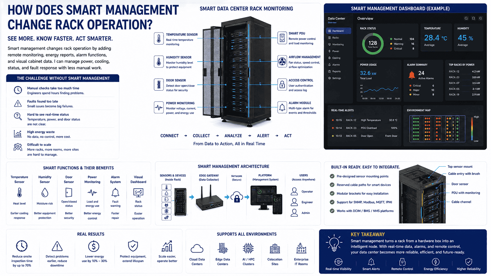smart data center rack monitoring