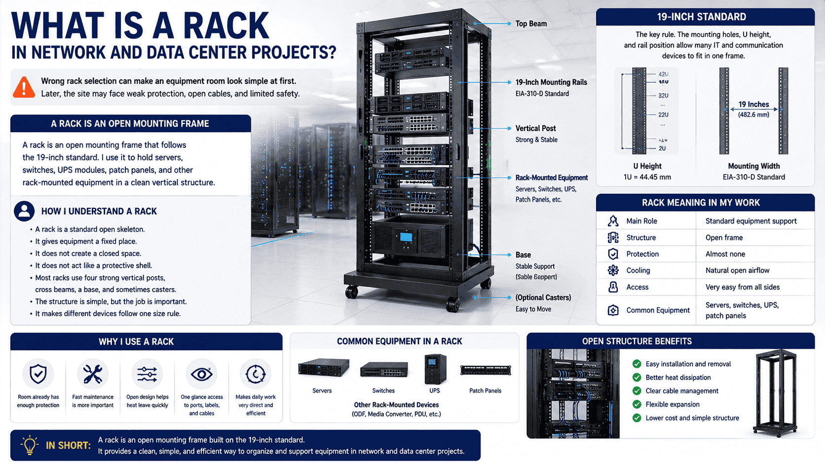 open 19 inch network rack open 19 inch network rack structure