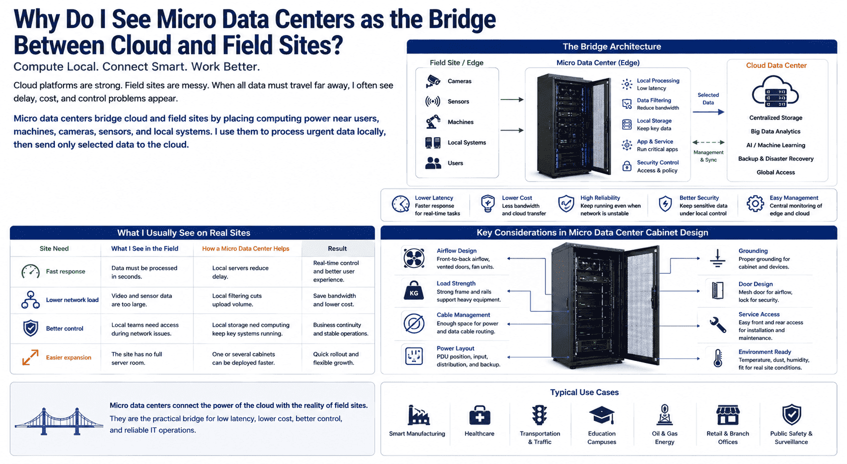 edge micro data center edge micro data center for field site computing