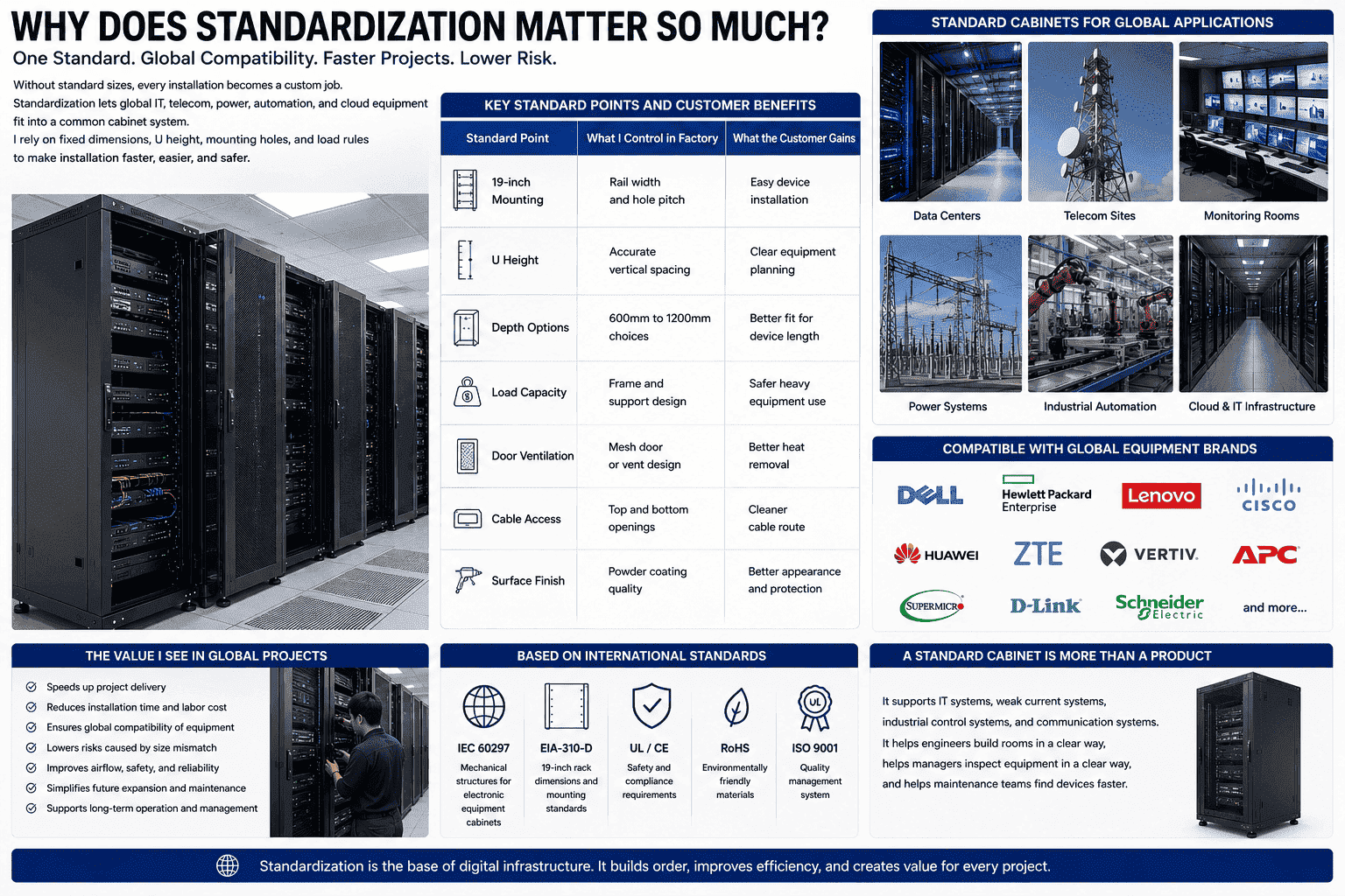 standardized server cabinet for global projects standardized server cabinet for global projects