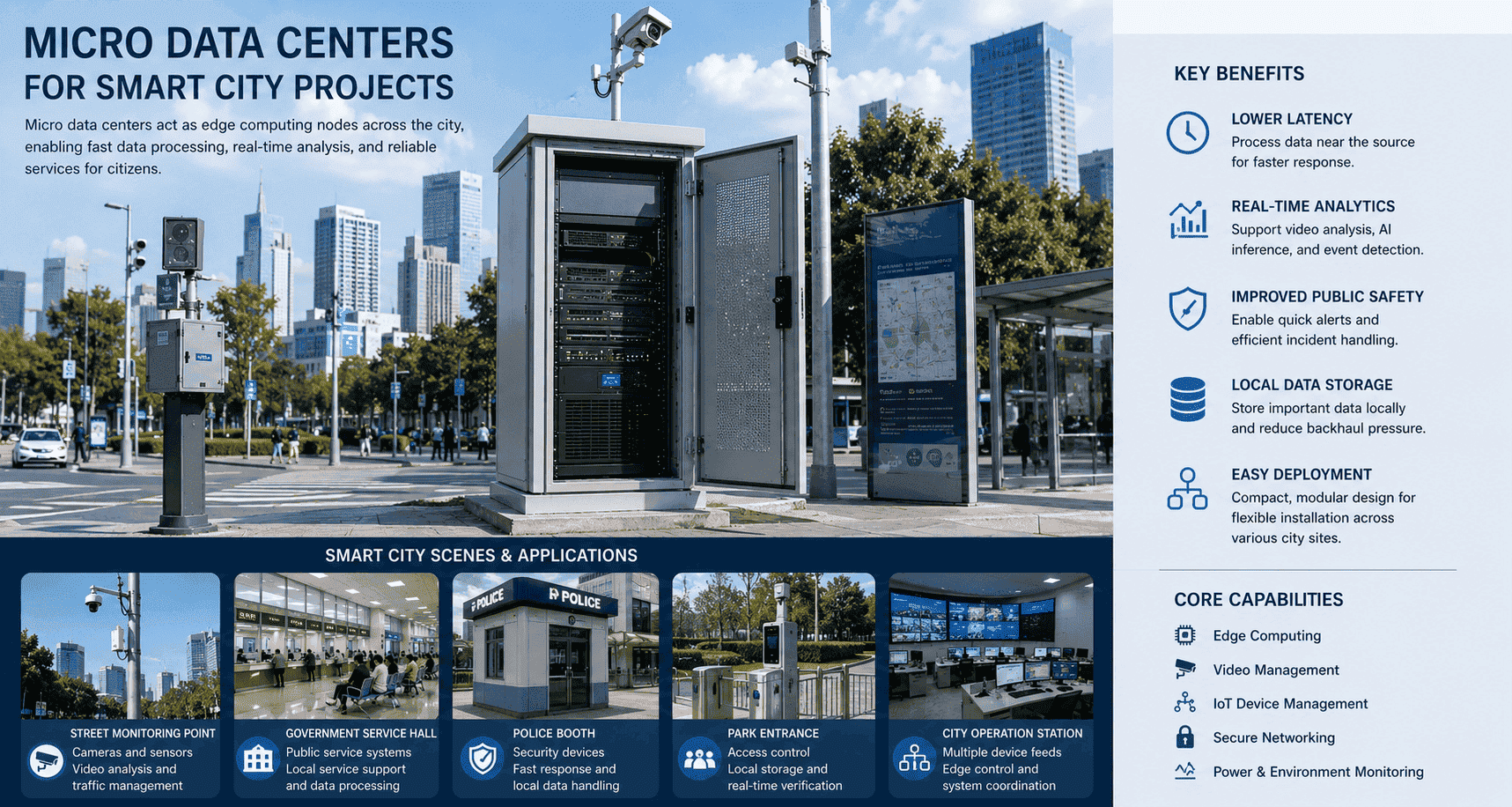 smart city edge micro data center smart city edge micro data center
