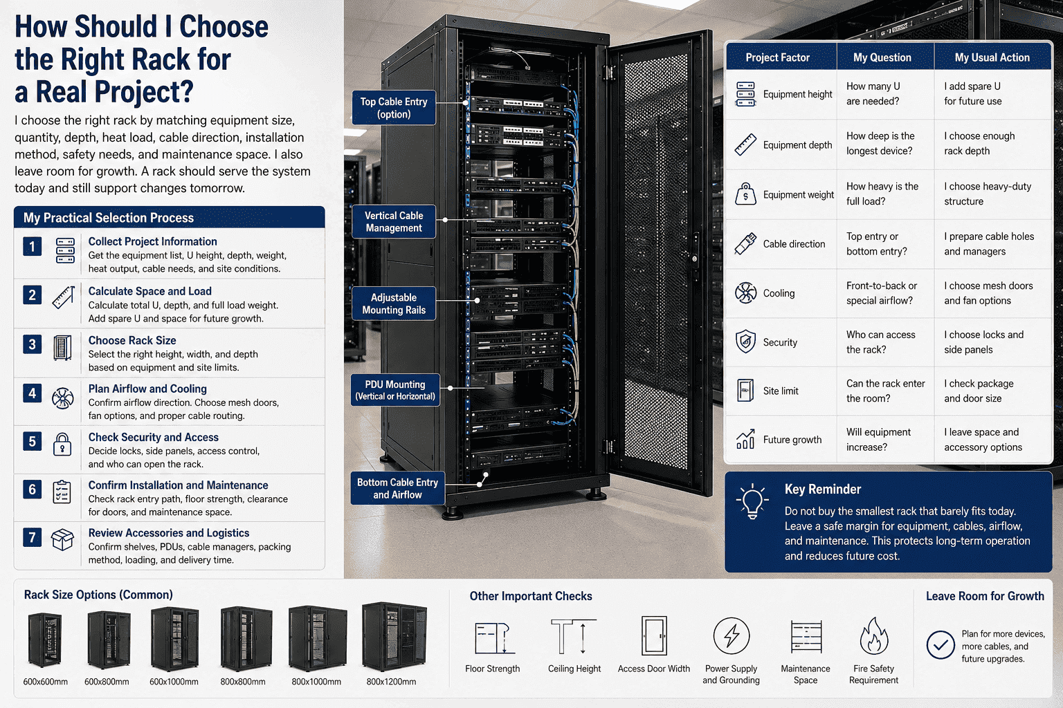 choose the right rack for server room choose the right rack for server room