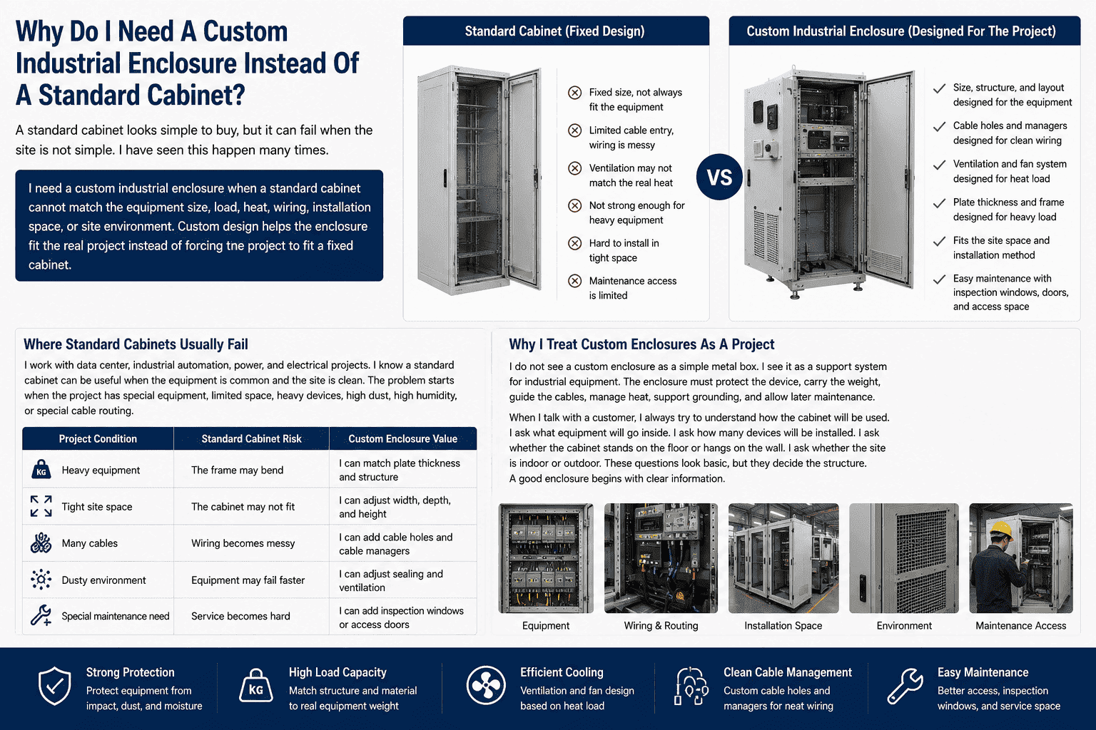 custom industrial enclosure vs standard cabinet custom industrial enclosure vs standard cabinet