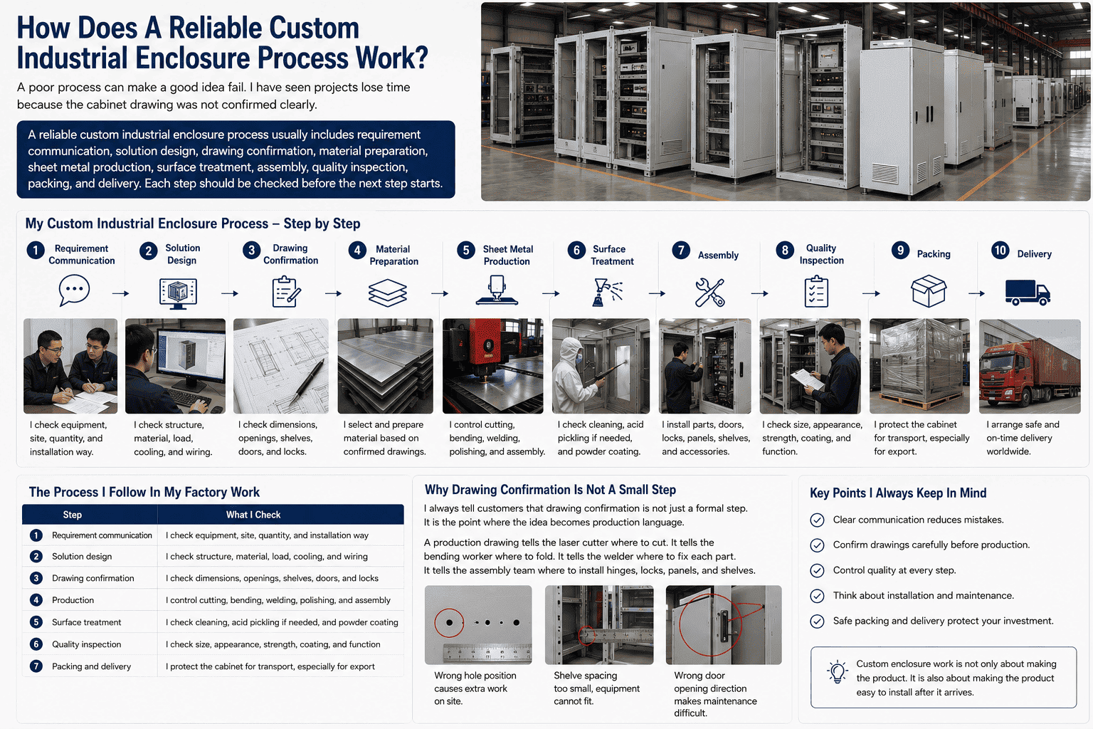 custom industrial enclosure production process custom industrial enclosure production process