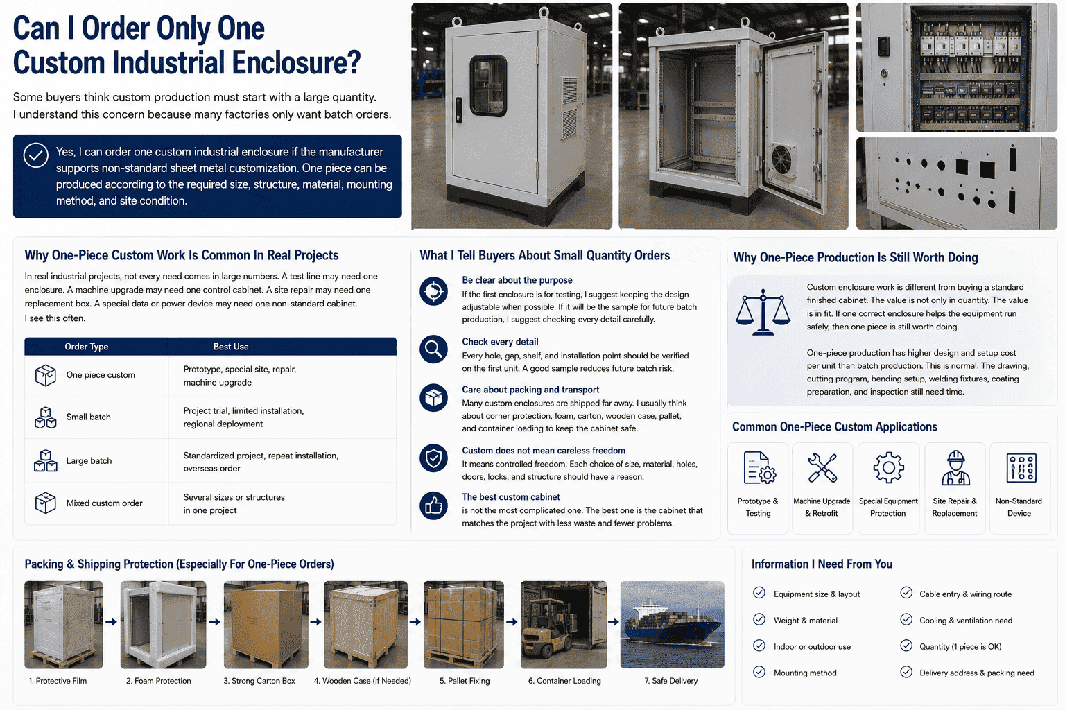one piece custom industrial enclosure one piece custom industrial enclosure