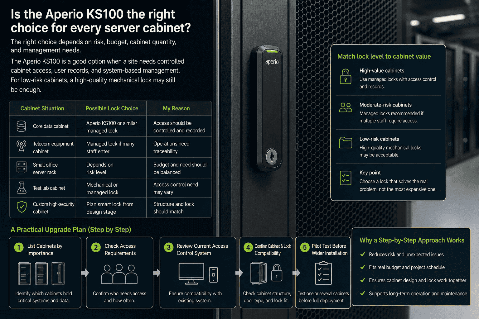 Choosing The Right Server Cabinet Lock choosing the right server cabinet lock for data center security