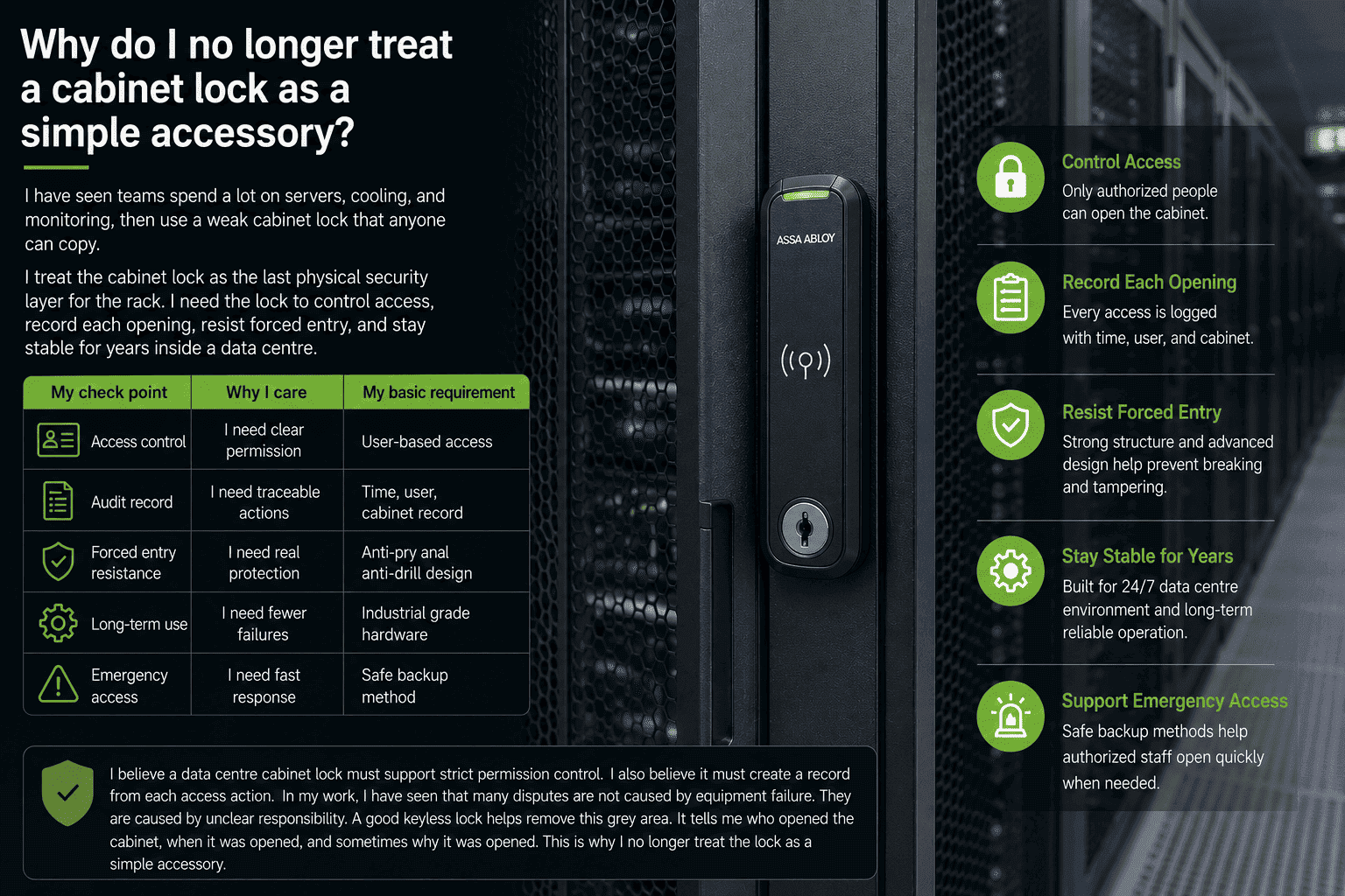data centre cabinet lock security data centre cabinet lock security