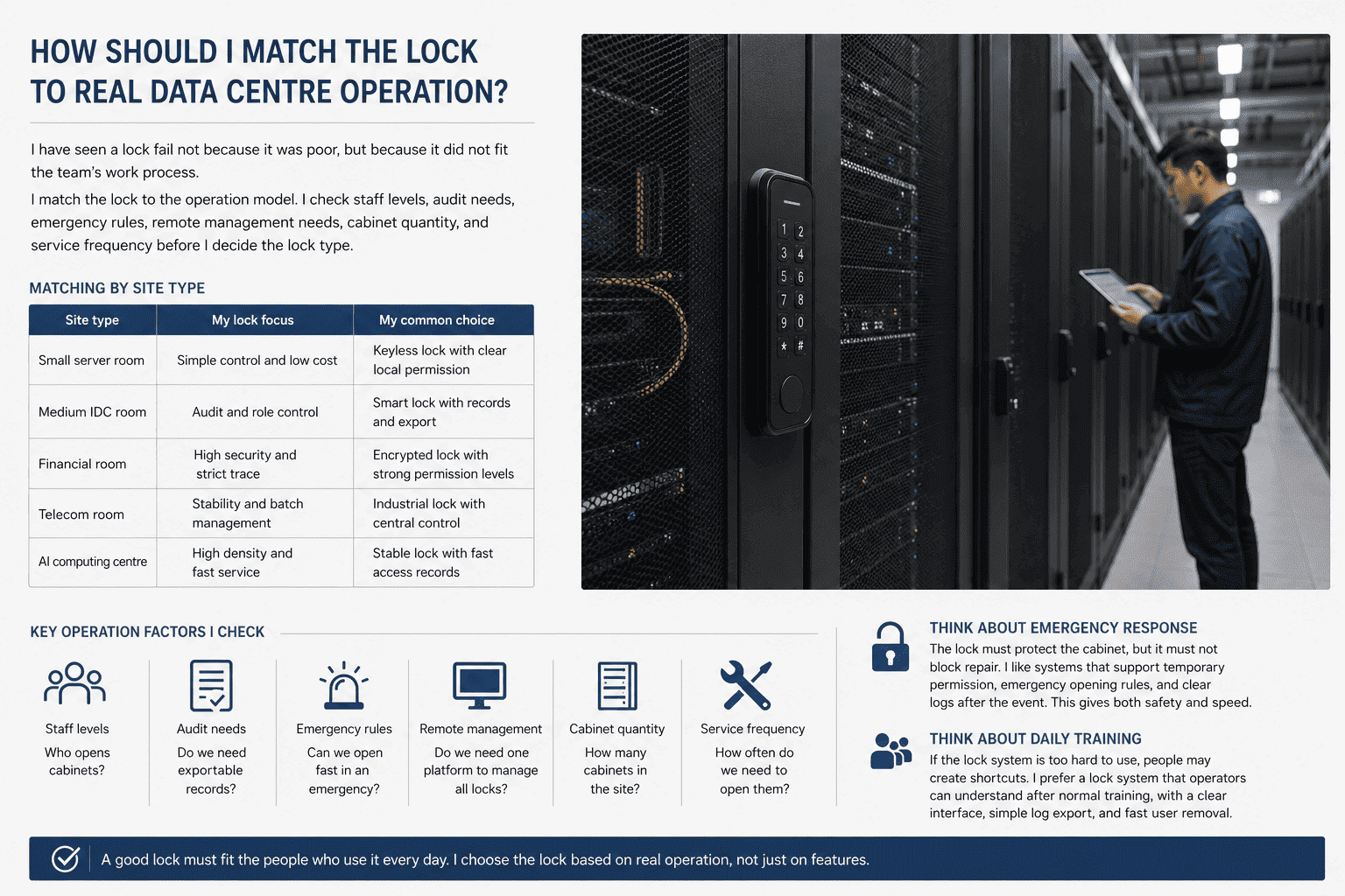 data centre cabinet lock operation data centre cabinet lock operation