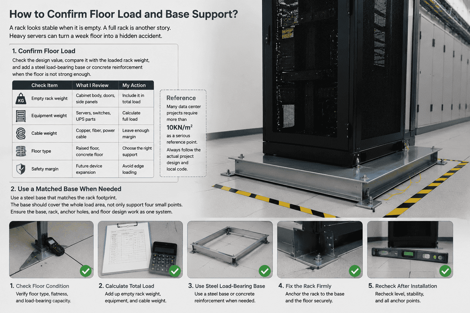 data center rack floor load data center rack floor load