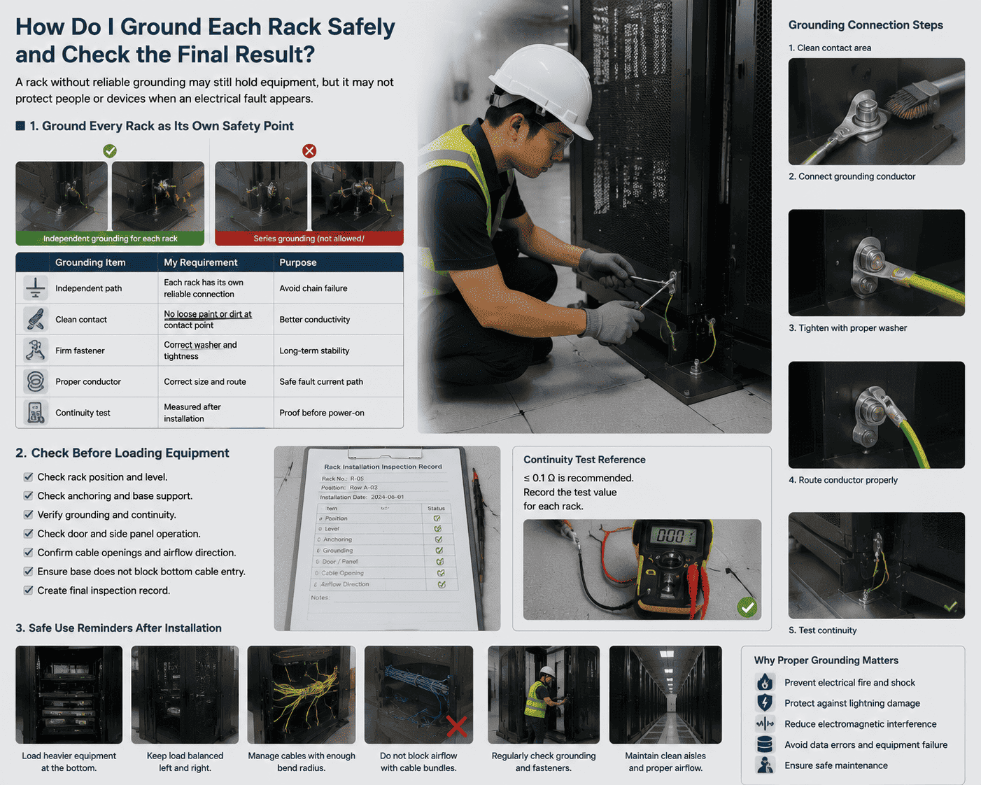 data center rack grounding data center rack grounding
