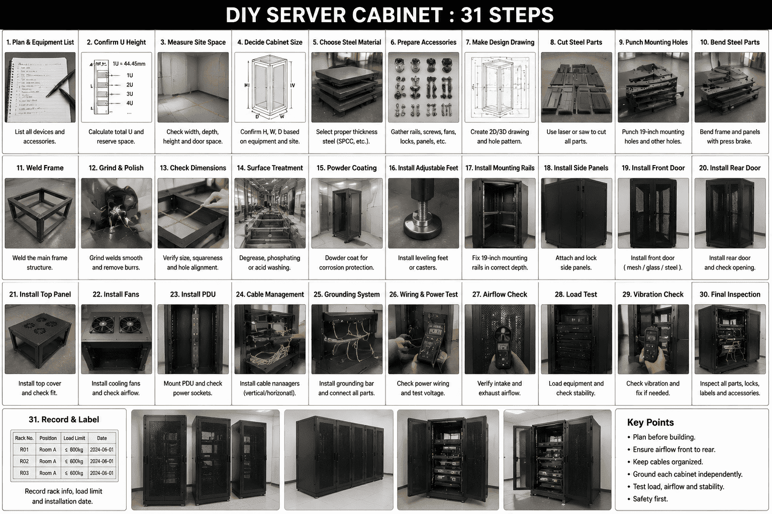 DIY Server Cabinet Planning DIY server cabinet planning
