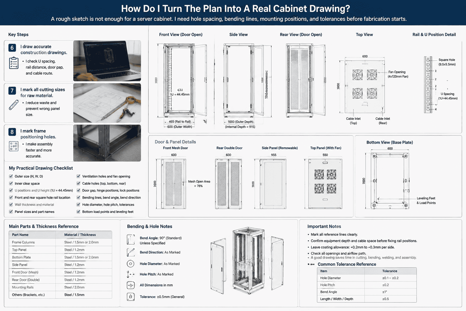 DIY Server Cabinet Drawing DIY server cabinet drawing