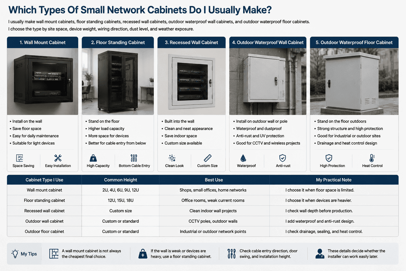 Types Of Small Network Cabinets types of small network cabinets