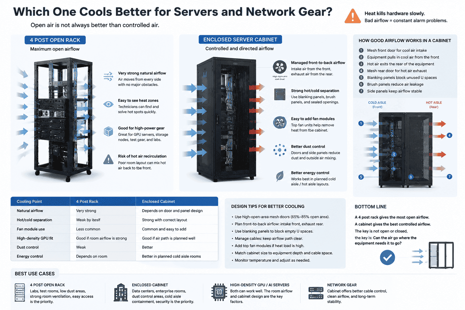 server rack airflow comparison server rack airflow comparison