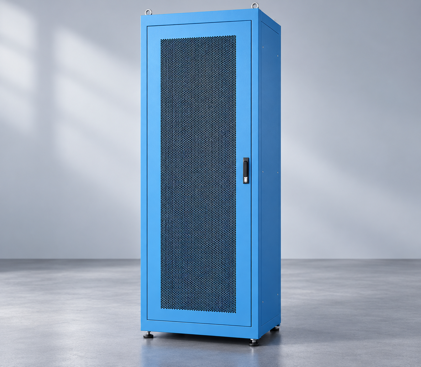 Wall-mounted network cabinet