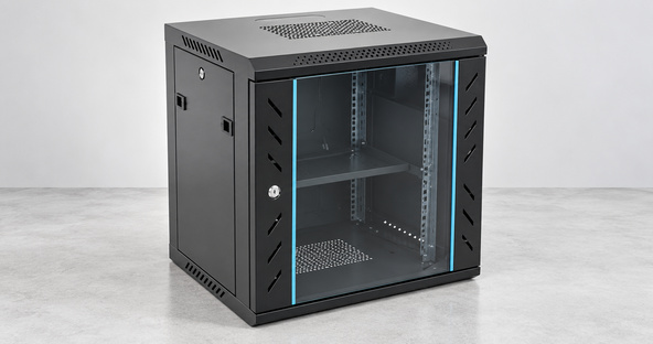 Custom wall-mounted cabinet compact design